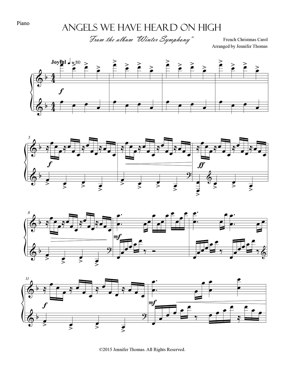 Ángeles que hemos escuchado en las alturas