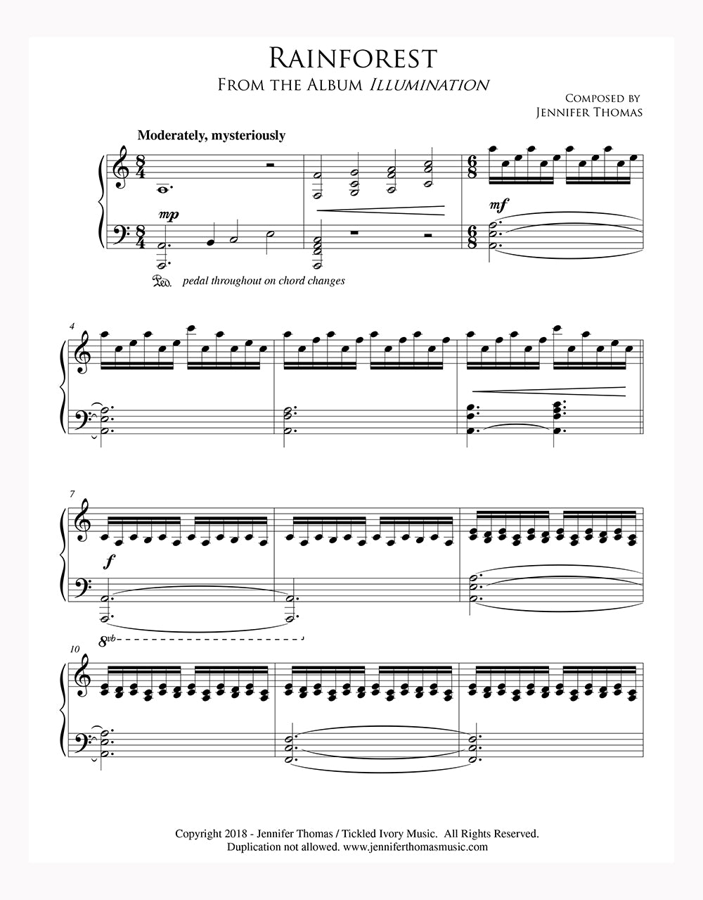 Rainforest Jennifer Thomas