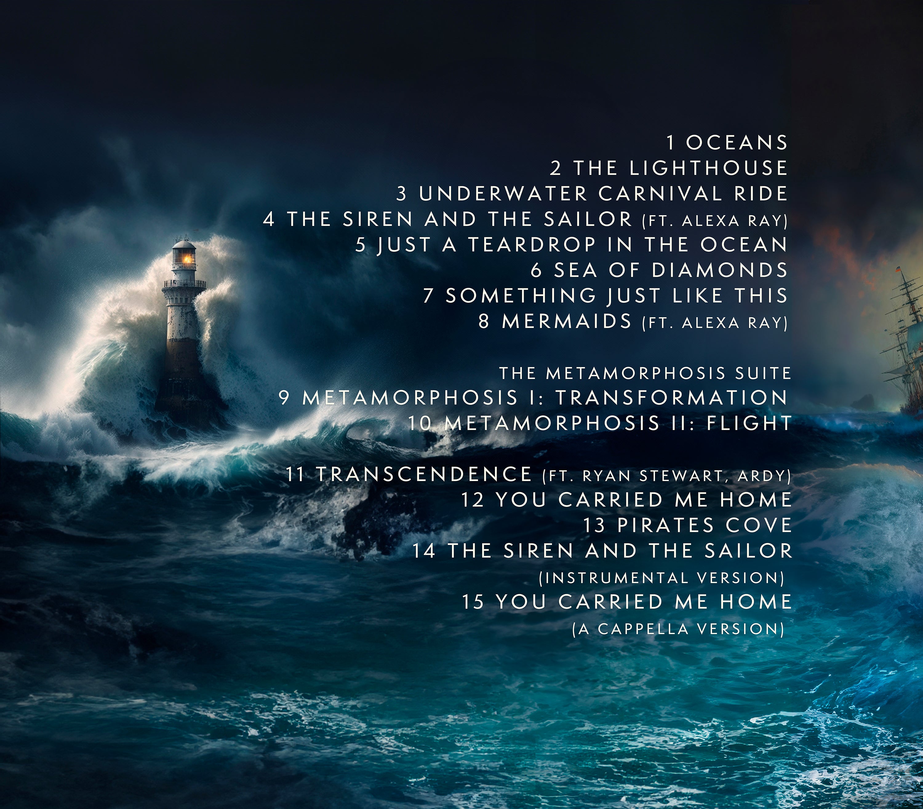 Oceans CD (2024) – Jennifer Thomas Music