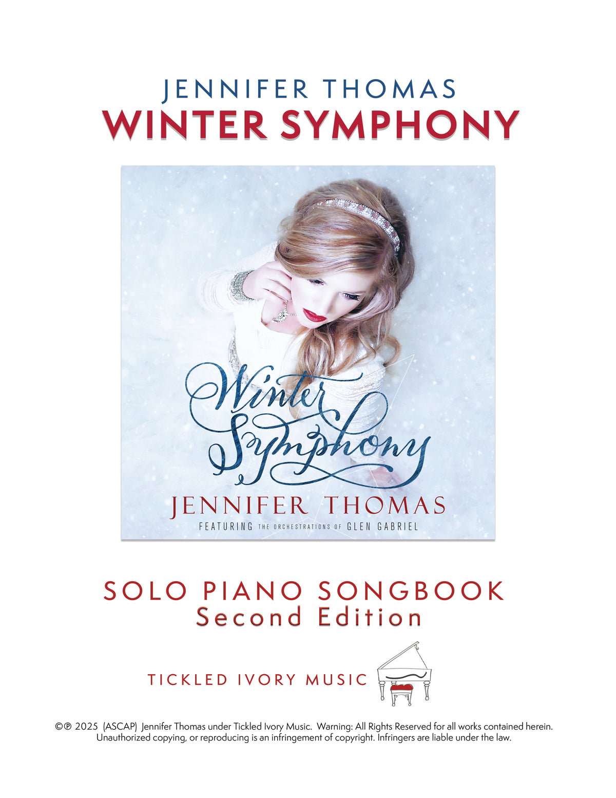 *PRE-ORDER* Winter Symphony (2nd Edition) Solo Piano Printed Songbook