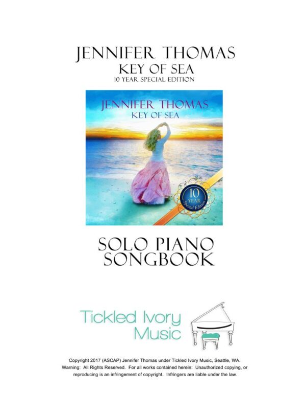 Key of Sea (10 Year Special Edition) Solo Piano Digital Songbook