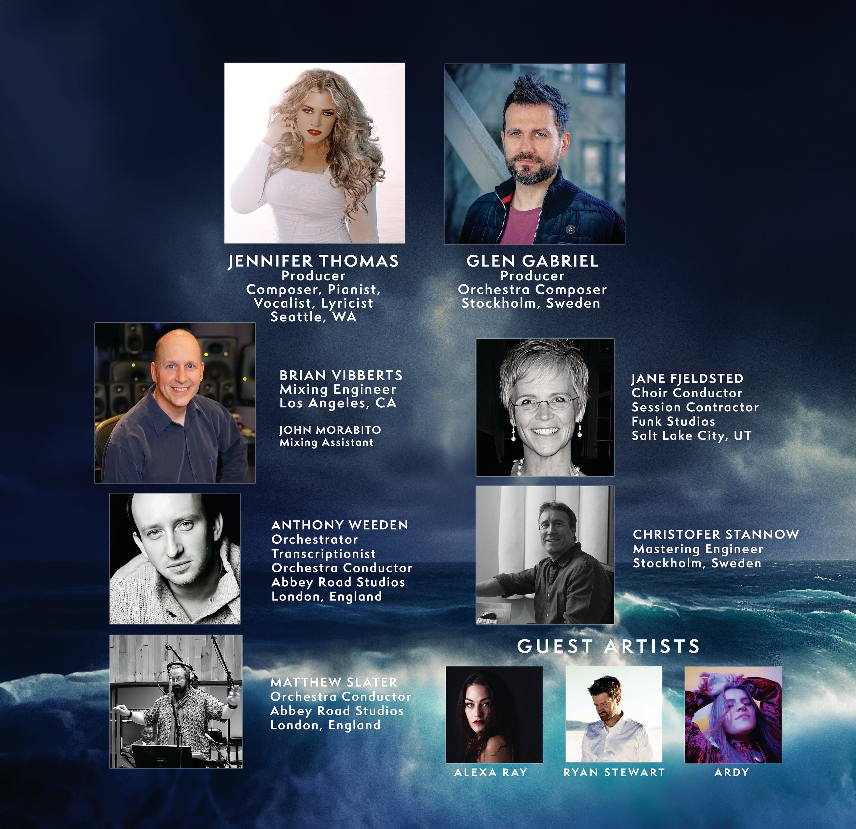Oceans CD (2024) – Jennifer Thomas Music
