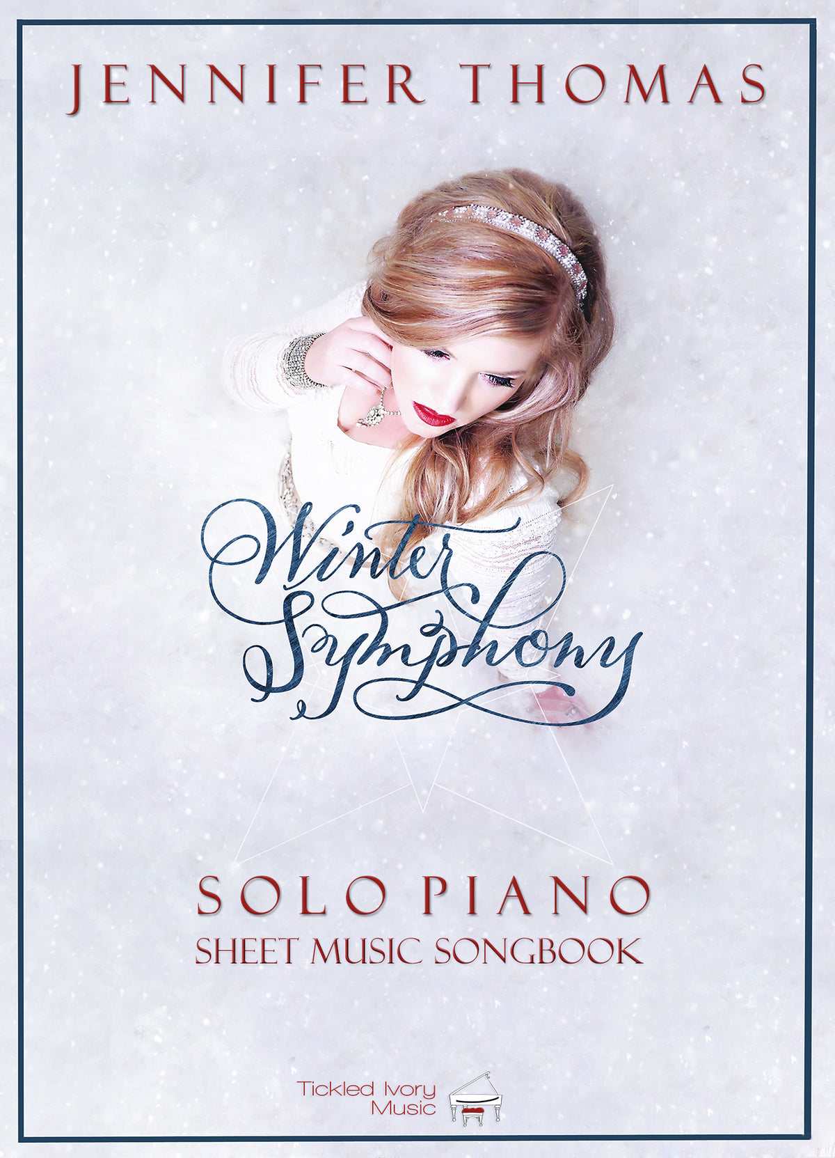 Cancionero impreso para piano solo de Winter Symphony