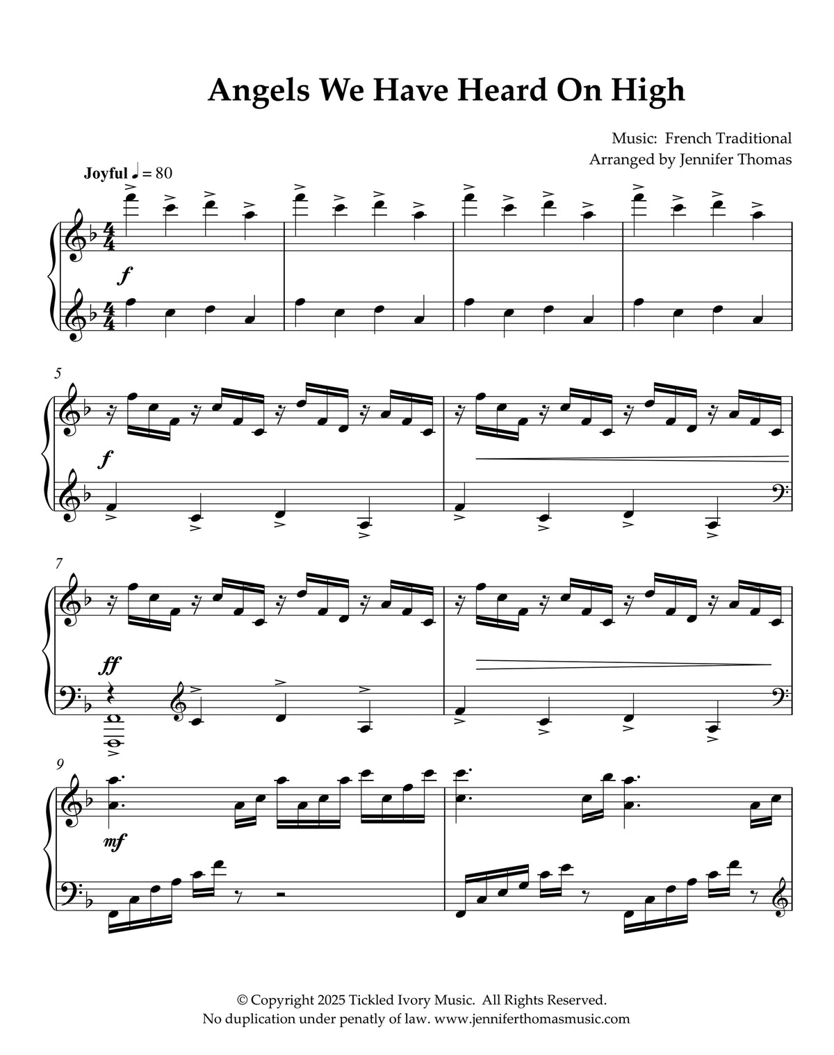 Angels We Have Heard on High