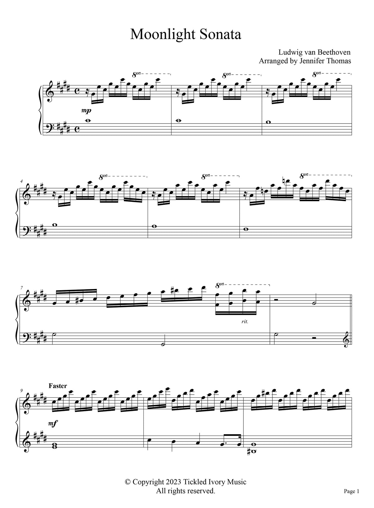 クラシック再考、Vol.ソロピアノ印刷ソングブック 1 冊